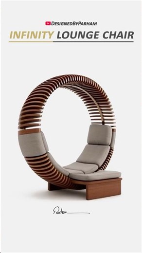 Infinity Lounge Chair – Futuristic Modern Furniture Design Inspiration