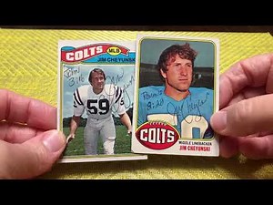 11/8/2025 Battle of the Teams Colts Recap TTM Autographs ‪@chasenink8880‬