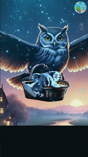 Sleepy Paws Episode 7 : The Dreaming Koala encountered a friendly owl