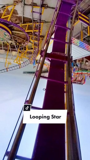 Looping Star Coaster on Clacton Pier - Thrilling Sea View Ride!