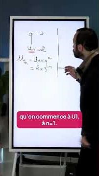 An example of determining the explicit formula of a geometric sequence using Lucas Maths