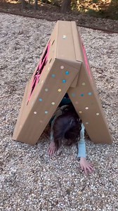 This DIY tent will make for some very happy campers! ⛺️ Cardboard creation by @artandcraftmom - thanks for sharing! ❤️ | Makedo | Facebook