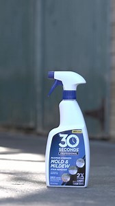 Mold and mildew stains? Not today. Just spray 30 Seconds Professional Mold & Mildew Stain Remover and watch stains disappear, no scrubbing needed! 什 #mold #moldremoval #homeimprovement #shed #clean #springcleaning #backyard | 30 SECONDS Cleaners- USA | Facebook