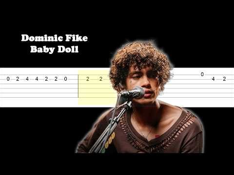 Dominic Fike - Baby Doll (Easy Guitar Tabs Tutorial)