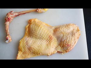 雞腿去骨解密How to debone a chicken leg?