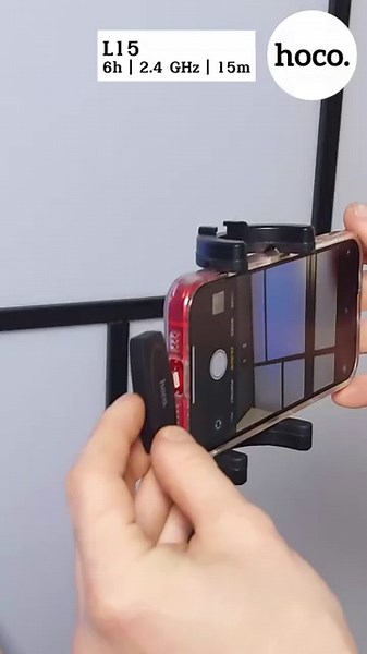 Wireless iPhone microphone, vioce recorder audio device - Hoco L15