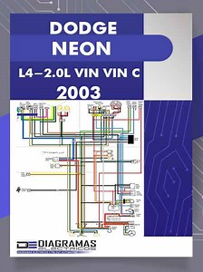 Diagrama Eléctrico DODGE NEON L4-2.0L VIN C 2003 - Diagramas Electricos