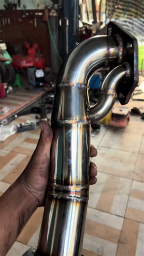 Downpipe custom Thailand style di Innova 2kd‼️ #2kd #2kdpower #dieselpower #turbojangkrik2kd #lotungaja #lotunggarage #thailand🇹🇭