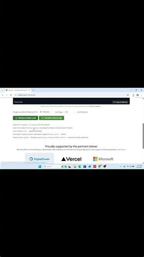 Install Node.js for TypeScript 🚀 | Beginner Setup Guide #Shorts