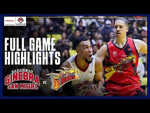 SAN MIGUEL vs. GINEBRA | FULL GAME 3 SEMIS HIGHLIGHTS | PBA SEASON 49 GOVERNORS' CUP | OCT. 13, 2024