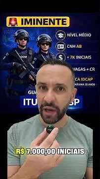Municipal Guard Recruitment in Itupeva, SP