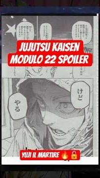YUJI ITADORI IL MARTIRE! - JUJUTSU KAISEN MODULO 22 SHORT #jujutsukaisen #sequel #manga
