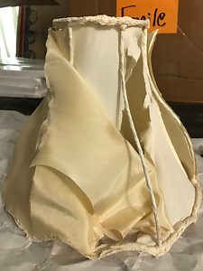 Lamp Shade Refurbishment - Custom - Before and After - Etsy