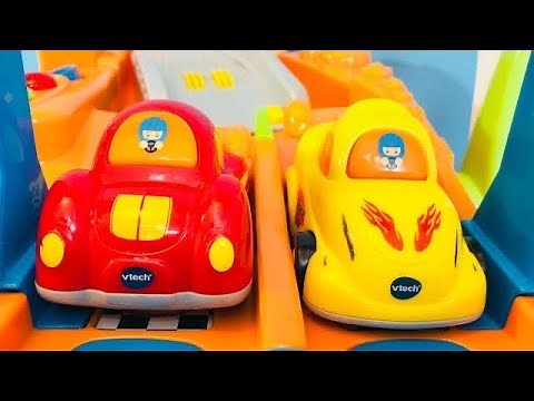 VTECH 2 in 1 Cars Race Track with Lights and Sounds Toy!