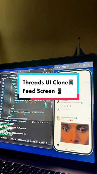 📱 Threads UI Clone - Feed Screen 🛠️ Tools: React Native, Native Base, VSCode, iPhone, MacBook, Expo, GitHub Copilot 🚀 We're taking on the Threads app! Watch as I recreate the engaging feed screen in this speed code session. 🔥 Get a behind-the-scenes look at the making of an app, and power up your own development skills along the way. . . . . #ReactNative #SpeedCode #TravelApp #IntroScreen #MobileAppDevelopment #SoftwareDeveloper #UI #UX #Coding #FullStackDeveloper #InstagramTech #AppDesign #