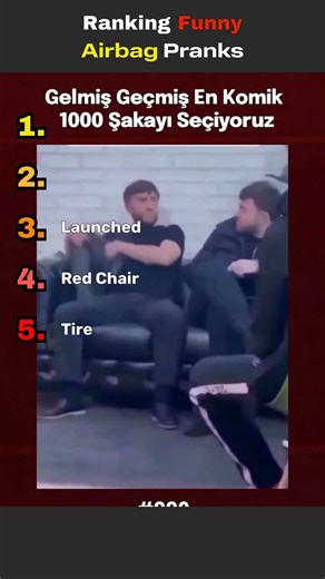 Ranking Funny Airbag Pranks