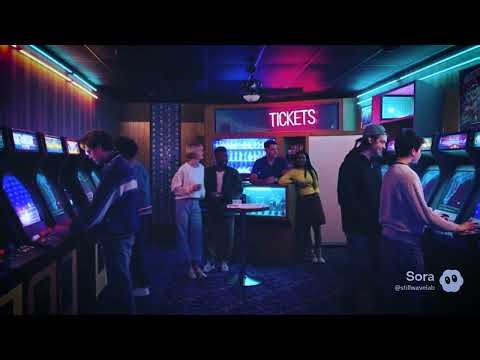 Late Night Arcade Ambiance | Working, Studying, Never Alone