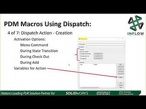 SOLIDWORKS PDM Macros Using Dispatch