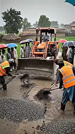 Mud Road Transforms into Luxury Marble Avenue | Road Restoration