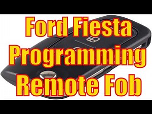 How to program a new remote in Ford Fiesta?