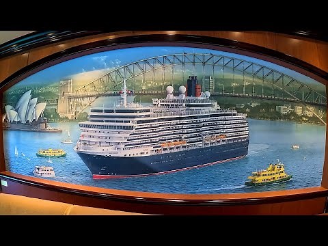 Cunard Queen Elizabeth - Ship Tour - Dec-2023