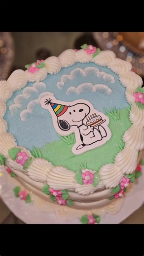 Delicious Vintage Snoopy Heart Cake Recipe