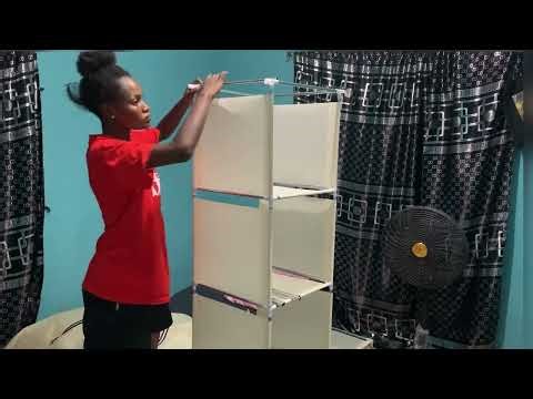Unboxing and assembling a portable Storage wardrobe (step by step tutorial)
