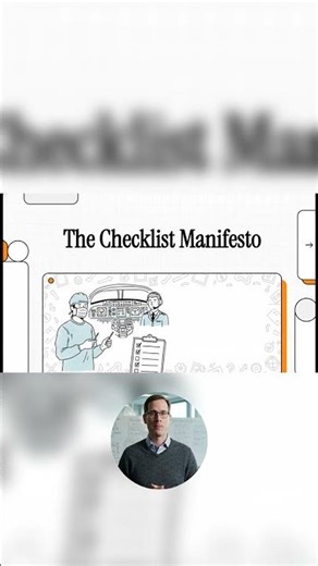 The Checklist Manifesto - Part 6 #Shorts