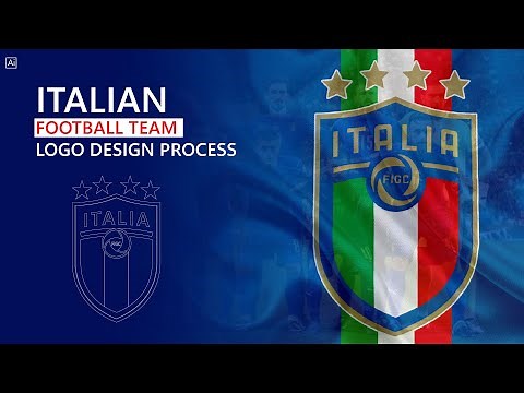 Italy National Football Team Logo Design Process
