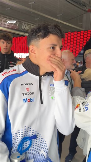 Isack was the most excited to meet Hide the Pain Harold 🤩 #F1 #Formula1 #HungarianGP | F1