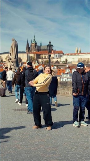 brought Step up vibes to Charles bridge😝 #stepup #tynkathedancer #dance #danceinpublic #shorts