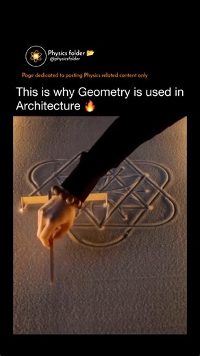 Physics | Mathematics | Science on Instagram: "Geometry is a branch of math that studies shapes, sizes, spaces, and how things are positioned. It deals with points, lines, angles, surfaces, and solids, and helps explain how objects fit together or move in space. Geometry is used to measure distance, area, volume, and angles, and to understand patterns and symmetry. You see geometry everywhere: in buildings and architecture, maps and navigation, sports, art, engineering, and even nature. Circles,