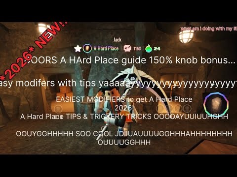 DOORS: A Hard Place 14 EASY modifiers (The Mines 150% bonus) Guide with Tips & Tricks!