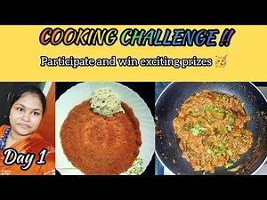 Cooking challenge - Day 1| கோதுமை அடை தோசை |வெண்டைக்காய் curry with curd | Dahi bhindi masala