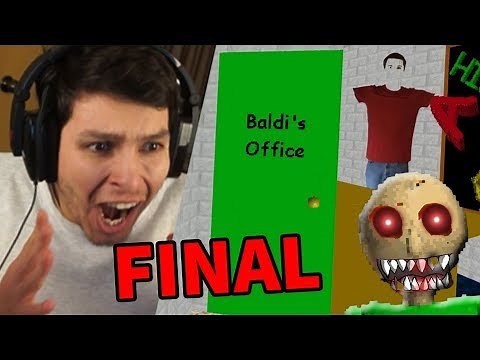DESCUBRO LA OFICINA DE BALDI !! NUEVO FINAL SECRETO 😱😱 - Baldi's Basic In Education | DeGoBooM