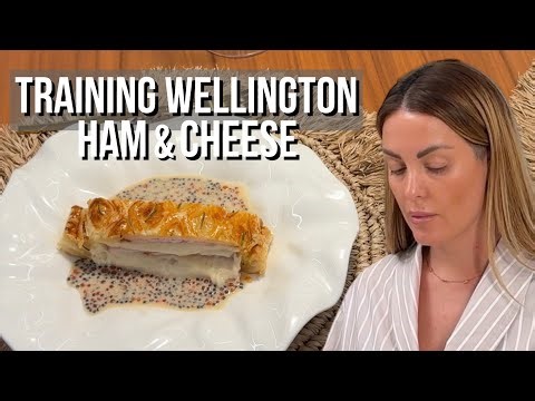 THIS WELLINGTON WILL DEFINITELY TURN OUT PERFECT | Ham, cheese & caviar sauce🤌🏻❤️‍🔥