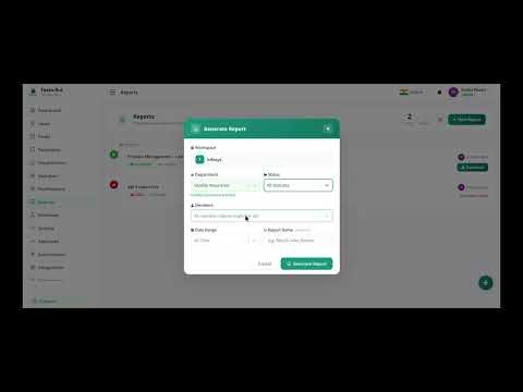 Reports Section in Tasks.Bot | Track Performance & Insights