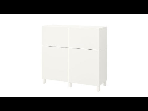 BESTÅ/ベストー収納システム フレームの組み立て方