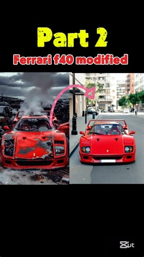 Ferrari f40 Customization🥶||ASMR New Video||#shorts #automobile