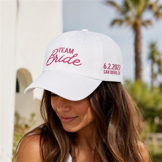 Custom Team Bride Hat Embroidered Bride Cap Engagement Hat Engagement Gifts Hat Bachelorette Hat Bride and Groom Hats Bride Baseball Hat - Etsy