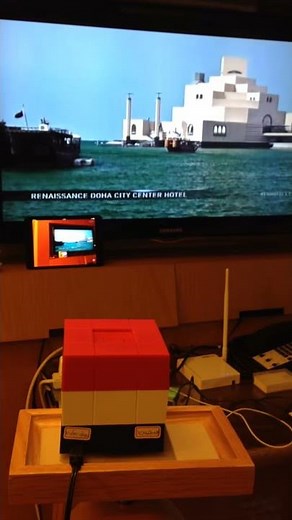 Amaryllo iCam HD: TV Streaming to iPad Mini in a dim light wirelessly channeled by Skype