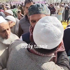 MLA ANANTNAG WEST ADVT.ABDUL MAJID LARMI offered eid prayers at kaba marg Anantnag | Daily Taasir