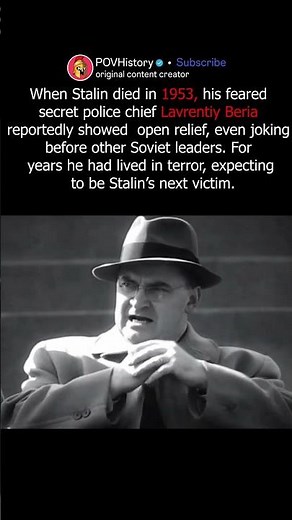 Beria’s Smile the Day Stalin Died