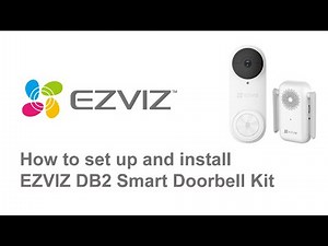 How to set up and install EZVIZ DB2 doorbell kit