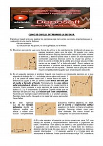 Curso de basquetbol para entrenadores. Driles para incorporar a tus prácticas. Entrenando la defensa diserta Adrian Capelli