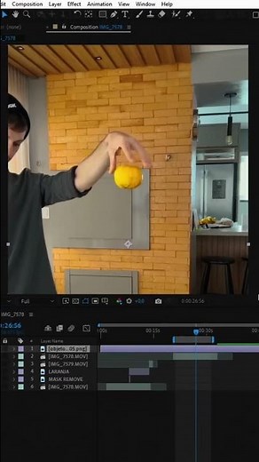 FAÇA OBJETOS FLUTUAREM NO AFTER EFFECTS #SHORTS