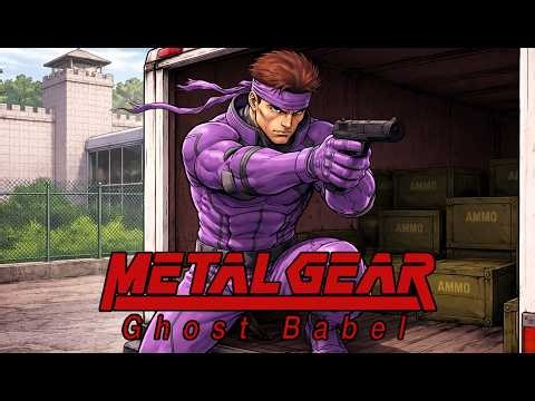Part 1 [v.1.1] Metal Gear Solid Ghost Babel w/ AI-assisted Voice Acting, AI "acting" & art GBC 2000