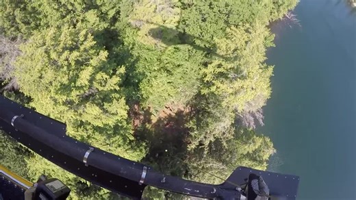 6.8K views · 143 reactions | On July 17th, a @RCAF_ARC CH-146 #SAR Griffon helicopter from 8 Wing Trenton’s #424Squadron safely evacuated an ill camper from Algonquin Park to hospital in Huntsville, Ont. | Muskoka411 | Facebook