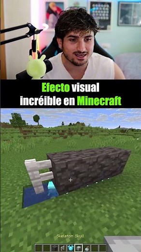 Amazing visual effect in Minecraft 👀