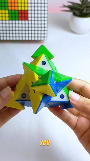 Quick Pyraminx Cube Prank | Try Not to Get Fooled!